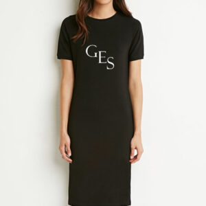 Eterna long dress black